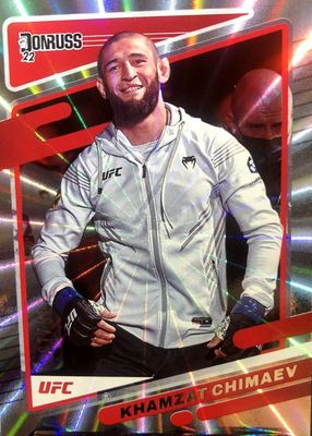 2022 Donruss UFC #14 Holo Laser /99