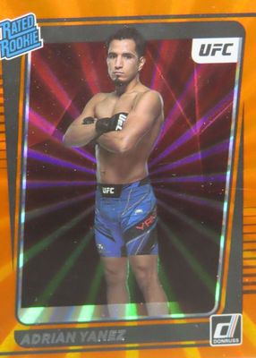 2022 Donruss UFC #209 Holo Orange Laser