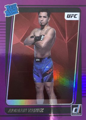 2022 Donruss UFC #209 Purple Flood