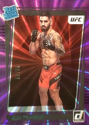 2022 Donruss UFC #215 Holo Purple Laser /99