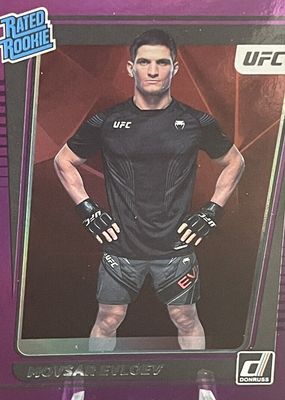 2022 Donruss UFC #218 Purple Flood