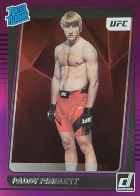 2022 Donruss UFC #207 Purple Flood