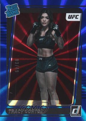 2022 Donruss UFC #210 Holo Blue Laser /49