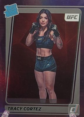 2022 Donruss UFC #210 Purple Flood