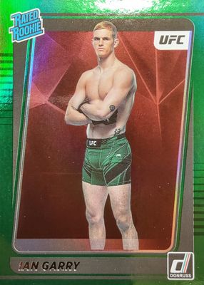 2022 Donruss UFC #213 Green Flood