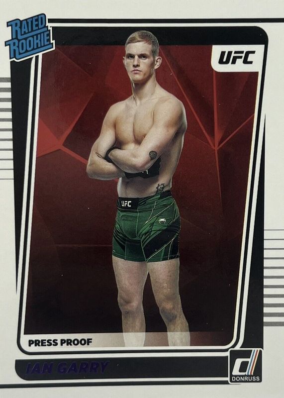 2022 Donruss UFC #213 Press Proof Purple