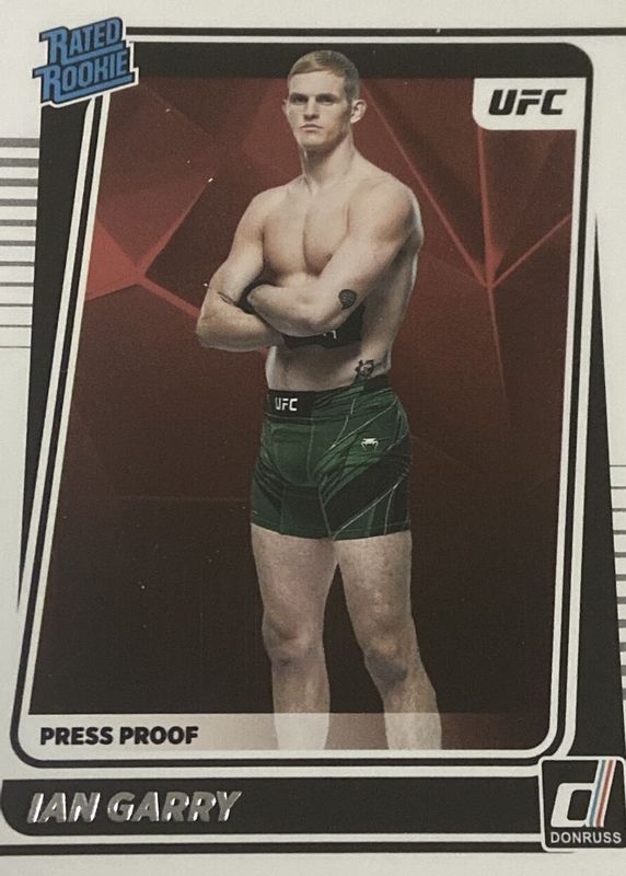 2022 Donruss UFC #213 Press Proof Silver