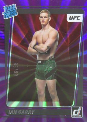 2022 Donruss UFC #213 Holo Purple Laser /99