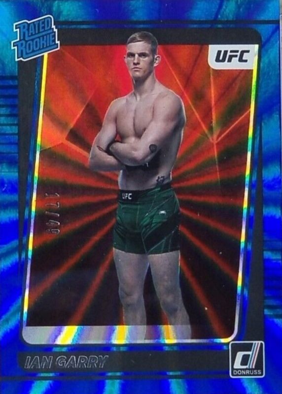 2022 Donruss UFC #213 Holo Blue Laser /49