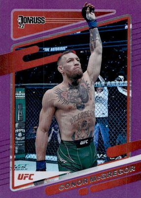 2022 Donruss UFC #27 Purple Flood