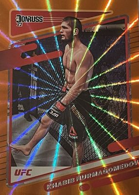 2022 Donruss UFC #4 Holo Orange Laser