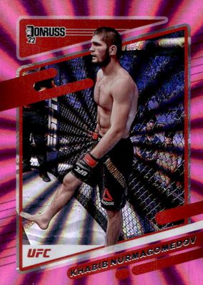 2022 Donruss UFC #4 Holo Pink Laser