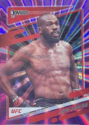 2022 Donruss UFC #12 Holo Purple Laser /99