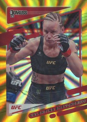 2022 Donruss UFC #40 Holo Gold Laser /10