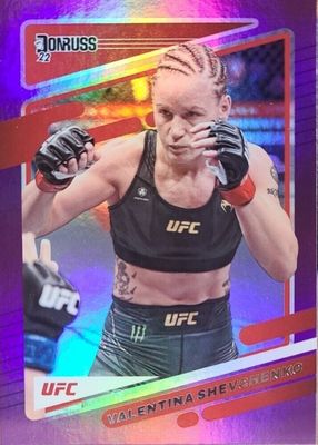 2022 Donruss UFC #40 Purple Flood