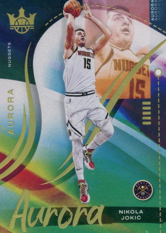 Nikola Jokic 2021 Court Kings #11 Aurora /(SSP) SGC 9.5