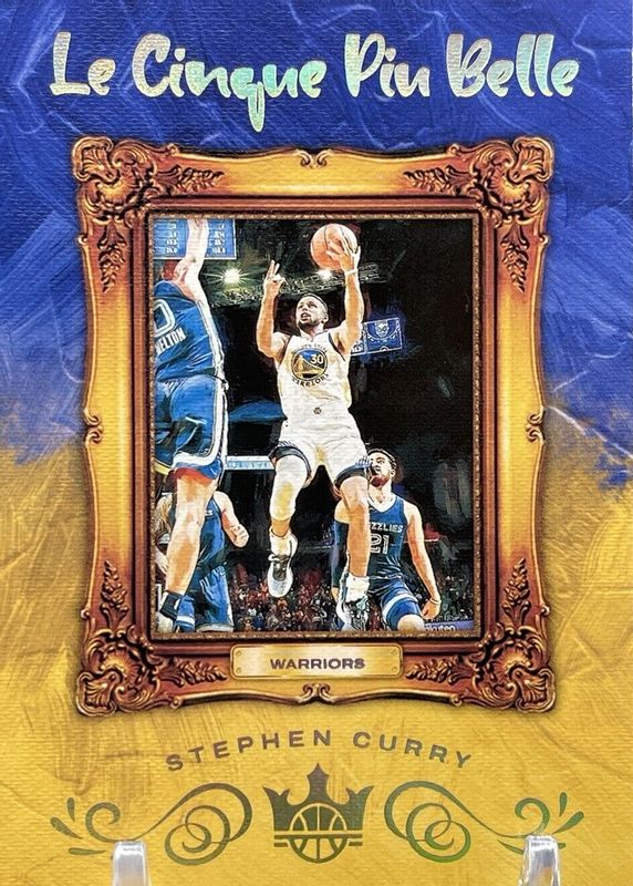 Stephen Curry 2021 Court Kings #6 Le Cinque Piu Belle /(SSP) SGC 8