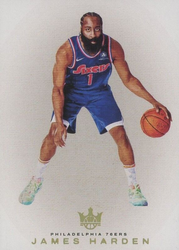 James Harden 2021 Court Kings #17 Blank Slate /(SSP) SGC 10