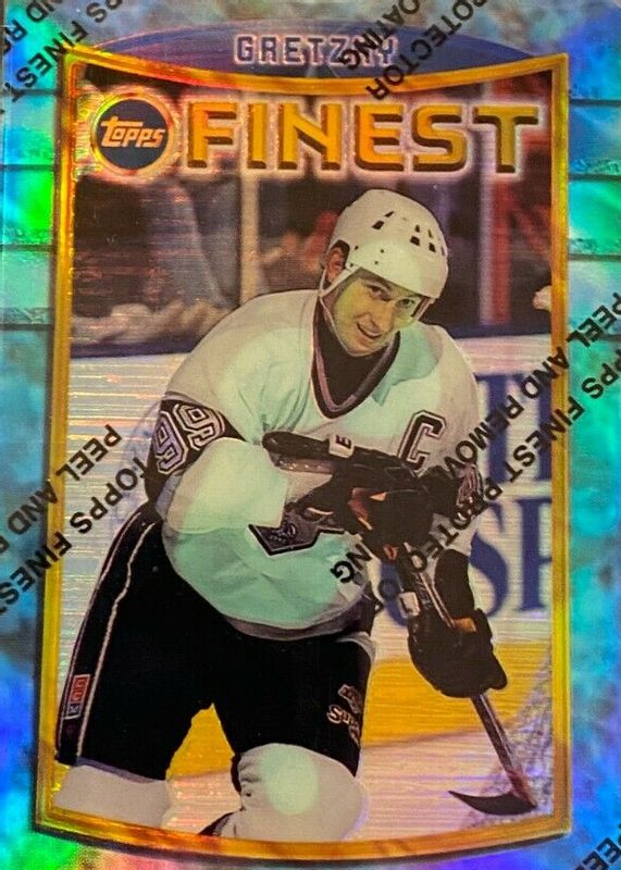 Wayne Gretzky 1994 Topps Finest #41 Refractor BGS 9