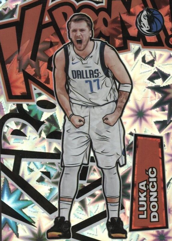 Luka Doncic 2021 Crown Royale #1 Kaboom! PSA 9