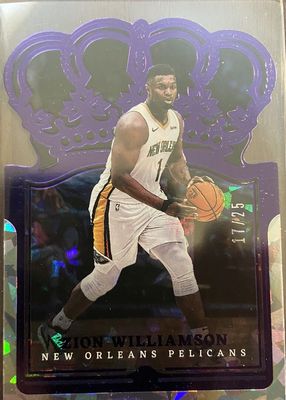 2021 Crown Royale #44 Purple Crystal /25