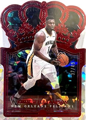 2021 Crown Royale #44 Red Crystal /49