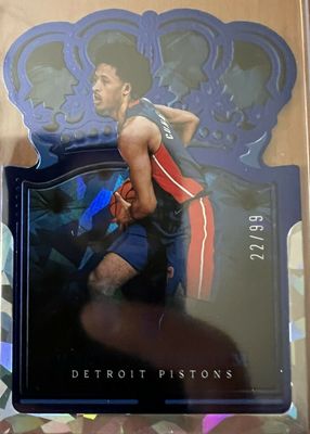 2021 Crown Royale #69 Blue Crystal /99