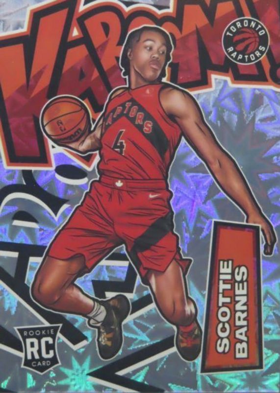 Scottie Barnes 2021 Crown Royale 25 Kaboom! Price Guide Sports Card