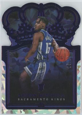 2021 Crown Royale #41 Purple Crystal /25