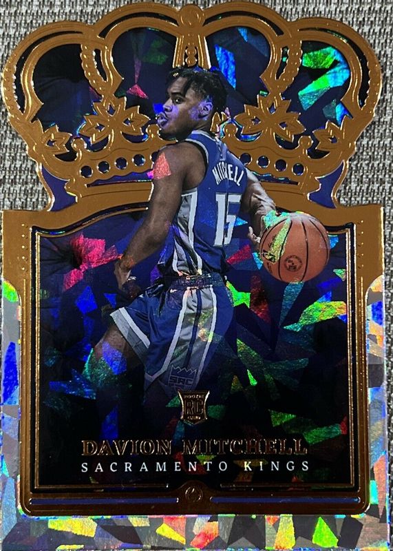 Davion Mitchell 2021 Crown Royale #41 Crystal Rookie PSA 10