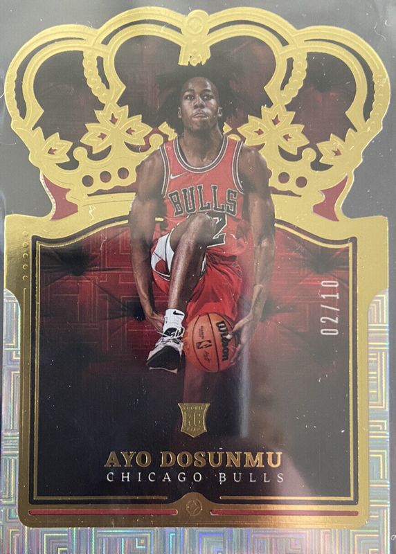 2021 Crown Royale #85 Asia Exclusive Gold /10