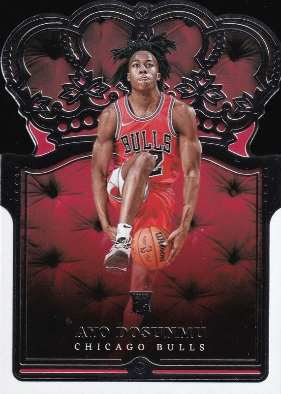 Ayo Dosunmu 2021 Crown Royale #85 Base Rookie PSA 10