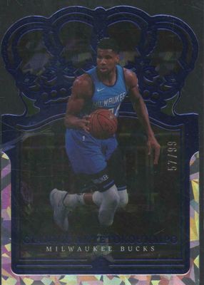 2021 Crown Royale #4 Blue Crystal /99