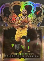 Stephen Curry 2021 Crown Royale #70 Gold Crystal /10 RAW Price Guide