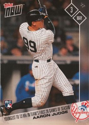 2017 Topps Now #110 Base (Print Run: 1,114)