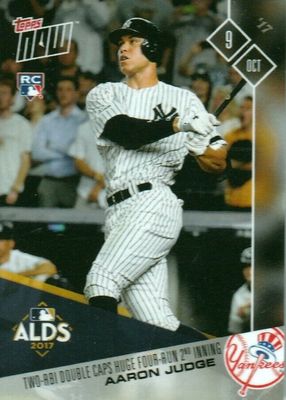 2017 Topps Now #740 Base (Print Run: 1,733)