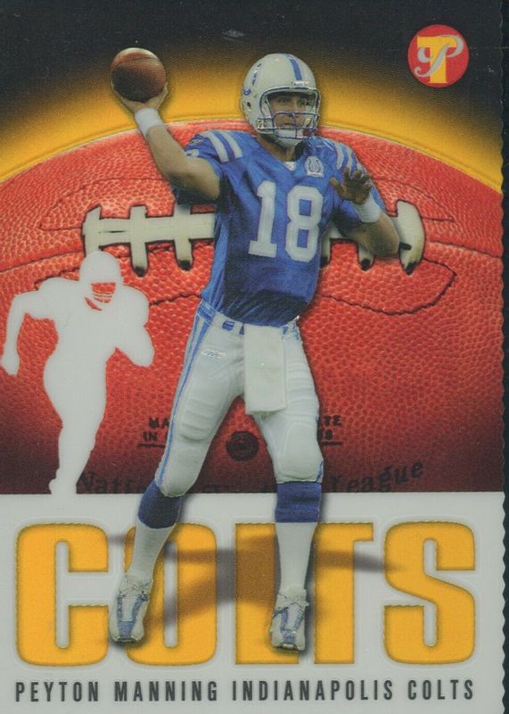 Peyton Manning 2003 Topps Pristine #45 Veteran Gold Refractor /150 BGS 10 PRISTINE