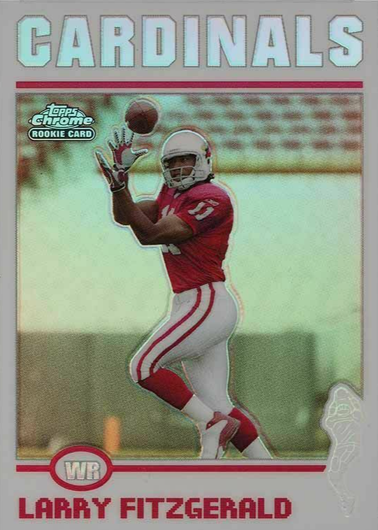 Larry Fitzgerald 2004 Topps Chrome #215 Refractor Price Guide