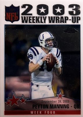 2004 Topps Chrome #149 Weekly Wrap Up