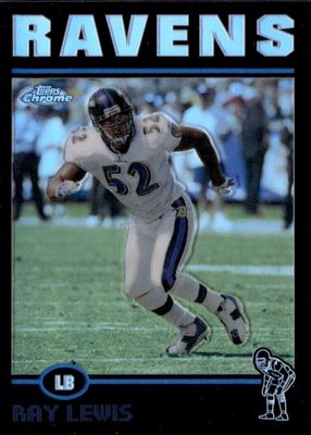 2004 Topps Chrome #87 Black Refractor /100