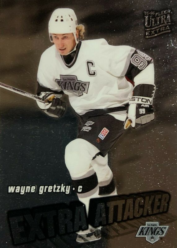 Wayne Gretzky 1995 Fleer Ultra #7 Extra Attacker PSA 9