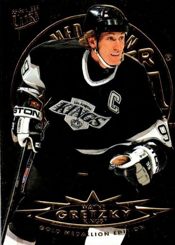 Wayne Gretzky 1995 Fleer Ultra #74 Gold Medallion RAW