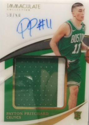 2020 Immaculate #PPA-PPR Premium Patch Autographs (/50)