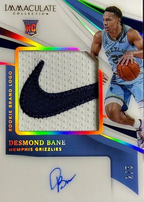 2020 Immaculate #RBL-DES Rookie Brand Logo Autographs /5