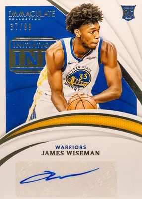 2020 Immaculate #INI-JWS Initiation Ink (/99)