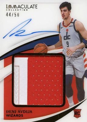 2020 Immaculate #PPA-DAV Premium Patch Autographs (/50)