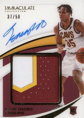 2020 Immaculate #PPA-ISO Premium Patch Autographs (/50)