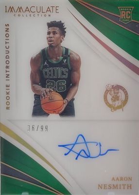 2020 Immaculate #RI-ANE Immaculate Rookie Introductions Autographs (/99)