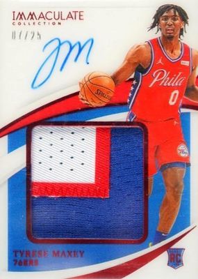 2020 Immaculate #PPA-TYM Premium Patch Autographs - Red (/25)