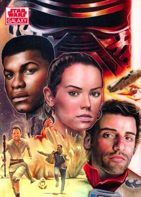 2021 Topps Chrome Star Wars Galaxy #20 Red Refractor /5